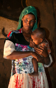 Mother and Child at the countryside of Ethiopia.