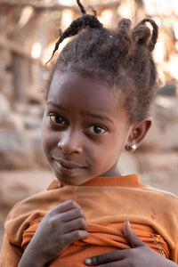 Girl in Konso, Ethiopia.