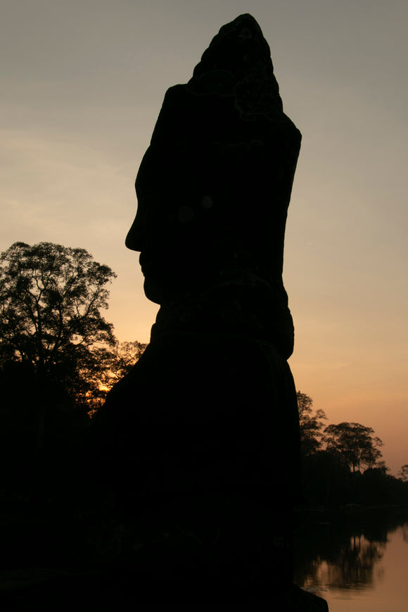Buddha at Ta Phrom Cambodia